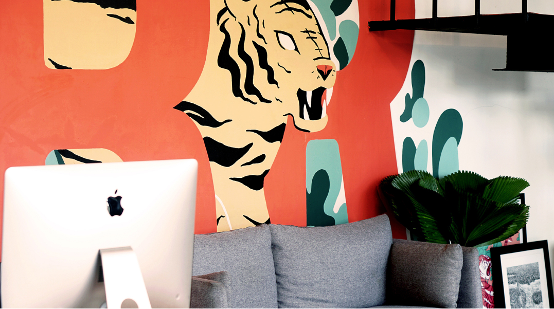 Brave Factor office Mural