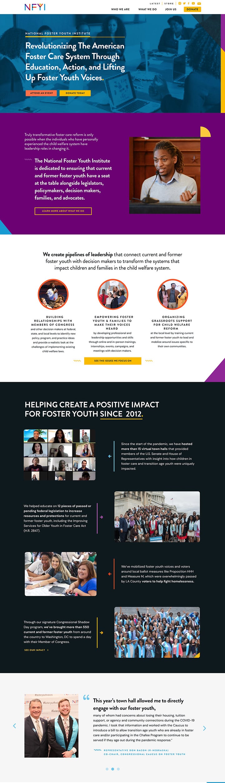 Brave Factor website home page