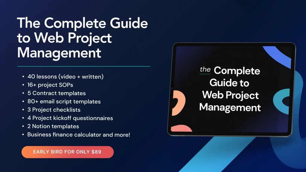 The complete guide to web project management